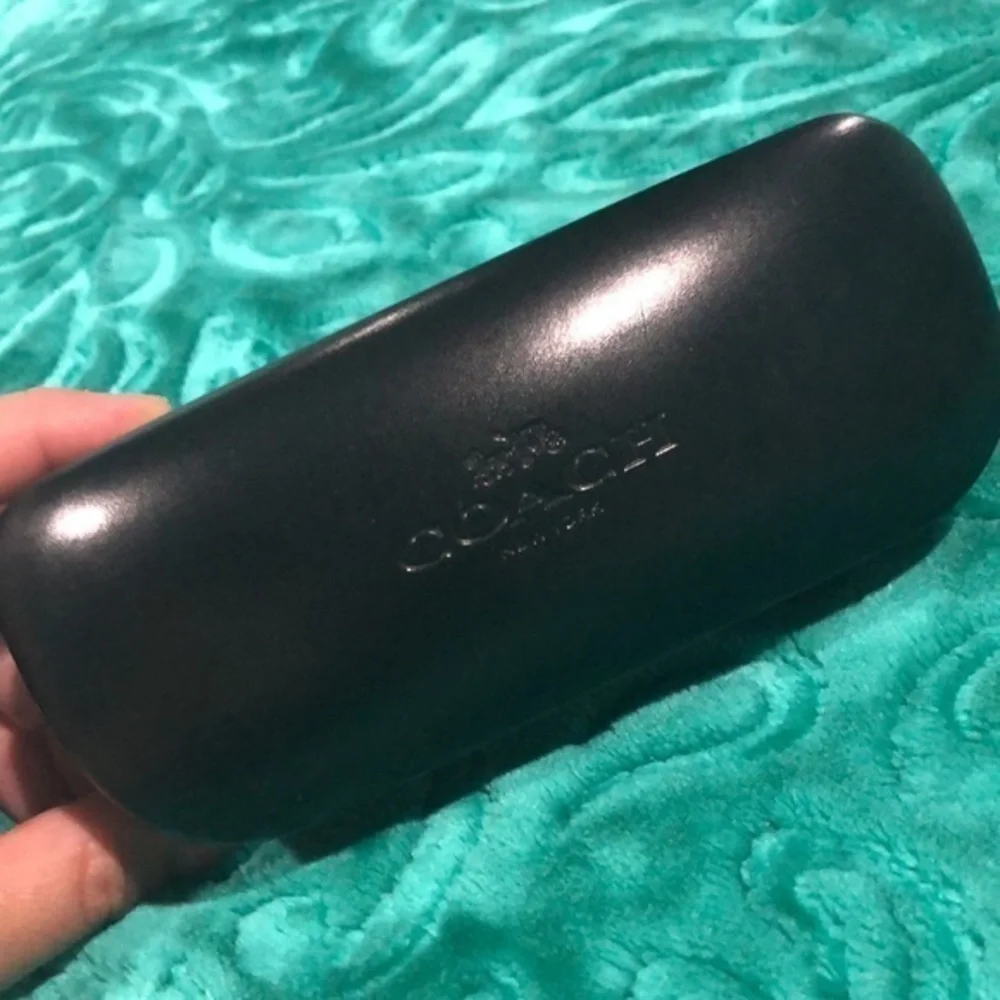 Coach‎ glasses black case